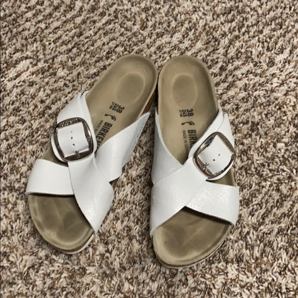 Birkenstock Siena Big Buckle Leather Sandals